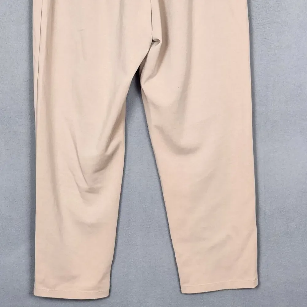 EILEEN FISHER Pants Womens Medium Beige Cropped Measure 32X25